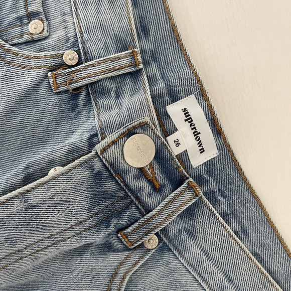 SUPERDOWN -  kathleen denim short - Picture 4 of 5